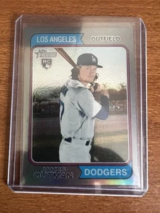 2023 Topps Heritage - James Outman #93 Chrome Silver Refractor 194/374 (RC) - Bild 1 von 3