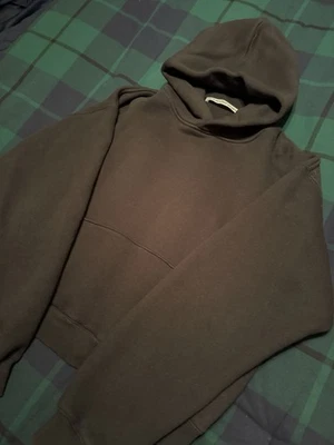 Sudadera con capucha suéter negra de gran tamaño Alexander Wang talla grande Foto 1 de 4