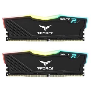 TeamGroup T-Force Delta RGB 16GB (2x8GB) DDR4 RAM 3600MHz (TF3D48G3600HC18JBK) - Picture 1 of 1