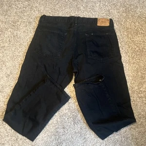 Polo Ralph Lauren Authentic Dungarees Men's 36x32 Black Jeans Denim - Picture 1 of 8