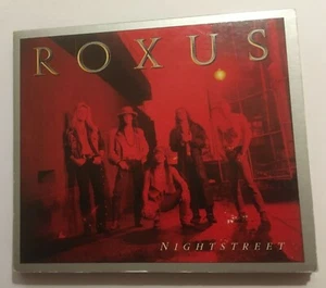 ROXUS Nightstreet CD album 1991 digipak FULLY AUTOGRAPHED signed x5 all band - Picture 1 of 10