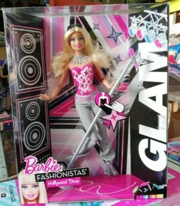 BARBIE FASHIONISTAS HOLLYWOOD DIVAS GLAM  - Foto 1 di 1