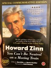 Howard Zinn - You Can't Be Neutral On A Moving Train region 1 DVD (2004 doco)