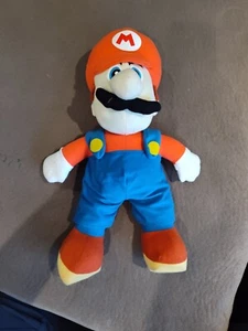 RARE Plush 18” Super Mario Bros Nintendo Kellytoy 2001 Large Stuffed Toy - Picture 1 of 16