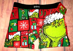 MENS DR.SEUSS THE GRINCH BOXER BRIEF SIZE L (36/38) - Picture 1 of 1