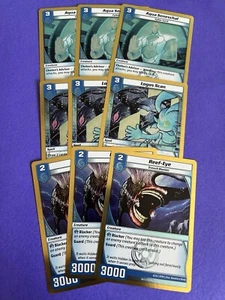 9 grapas de civilización de agua de lámina de oro logotipos escaneo Aqua Seneschal Kaijudo - Imagen 1 de 1