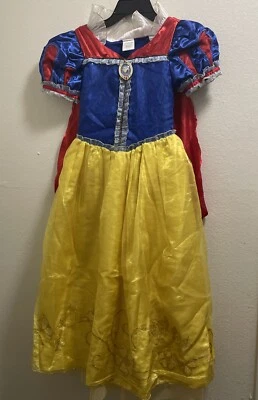 Disney Store Snow White Princess Dress Size 9-10 - Image 1 of 4