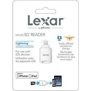Lexar microSD Memory Card Reader with Lightning Connector