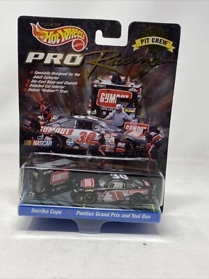 NASCAR 1998 Pit Crew #30 Derrec Cope 1/64 Pontiac Grand Prix + caja de herramientas Gumout  Foto 1 de 4