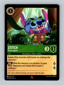 Disney Lorcana: Into The Inklands - Stitch - Covert Agent - 89/204 - Picture 1 of 2