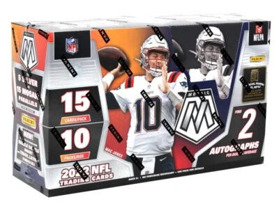 2022 PANINI MOSAIC FOOTBALL HOBBY BOX BLOWOUT CARDS - Image 1 of 2