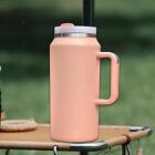 Stainless Steel Insulated Cup Portable Water Bottle Milk Tea Cup with Handle