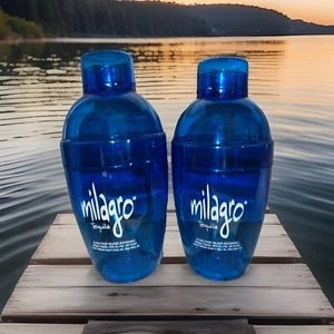 Milagro Tequila Persönliche Größe Cocktail Shaker (2er Set) 10 Unzen Kostenloser Versand USA - Bild 1 von 4