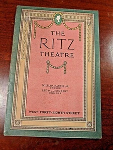 Programma e locandina Theatre Ritz 1926 feat. John Drinkwater's Robert E. Lee - Foto 1 di 12