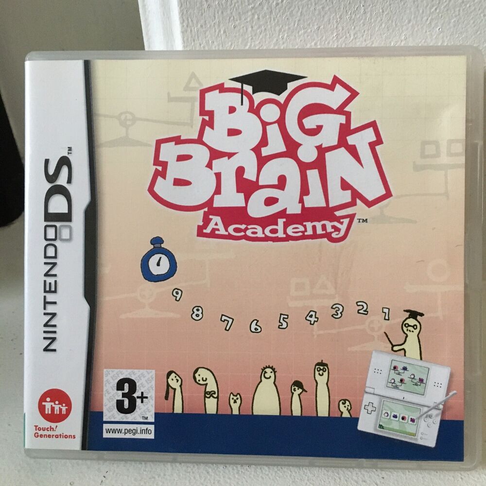 Big Brain Academy (Nintendo DS, 2006) - European Version Brain Train Exercise