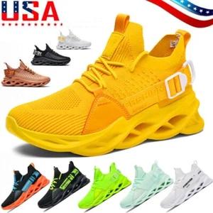 Men's Sneakers Blade Outdoor Sports Athletic Casual Running Tennis Shoes Fashion - Picture 1 of 48