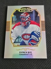 2019-20 UPPER DECK STATURE PATRICK ROY #76 #ed 62/85 RAINBOW
