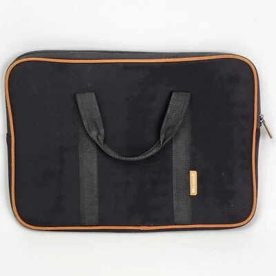 Microsoft Laptop Bolsa Neopreno Estuche Suave 2 Asas Cremallera Naranja Tubería 17x12x1 Foto 1 de 4