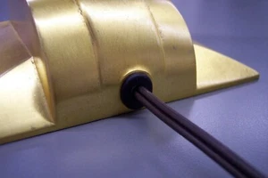 JEFFERSON HORA DORADA, TIMÓN, MINUTO, BUJE DE CABLE DE RELOJ SECRETO PARA LA BASE - Imagen 1 de 4