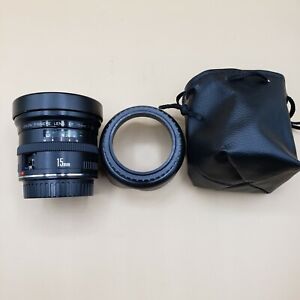 Canon Fish-Eye 15mm f/2.8  read description EF mount
