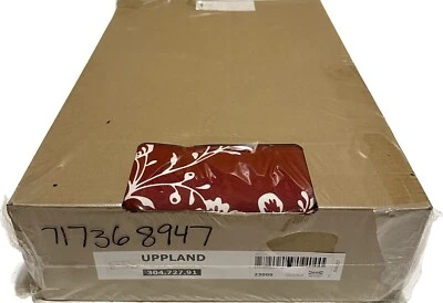 Ikea UPPLAND Cover For Sofa w/ Chaise Virestad Red White Slipcover 304.727.91 - Image 1 of 4