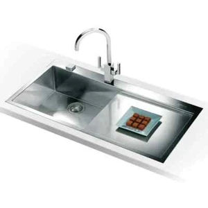 NEW Franke flush mount inset sink Planar PPX 211 stainless Steel 127.0203 BR694 - Picture 1 of 10