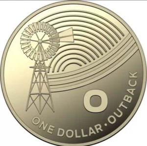 2019 Australian Letter "O" - $1 Dollar Alphabet Coin - Outback - Unc - Picture 1 of 2