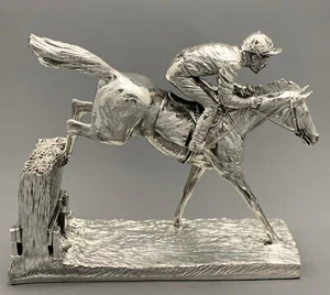 Silver Horse - Over the Sticks - Fully Hallmarked Sterling Silver - Picture 1 of 4