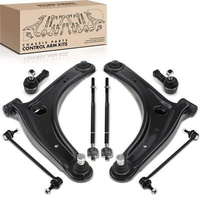 Set of 8 Front Control Arm w/ Ball Joint Sway Bar Link for Mitsubishi Outlander - Image 1 of 4