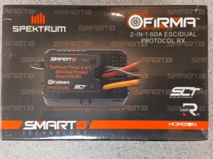 Spektrum Firma 60A Smart Dual Protocol 2-in-1 ESC and Receiver SPMXSER1060 New! - Picture 1 of 4