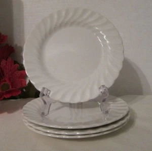 4 JB Johnson Bros 6 1/4" Swirl Bread and Butter Plate(s) Ironstone England - Picture 1 of 4