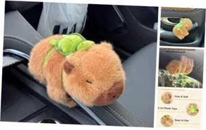 Cute Capybara Car Shift Knob Accessories Funny Capybara Plush with Turtle Gear - Picture 1 of 7