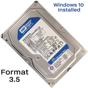 250 GB Hard Drive Seagate Desktop PC 7200 RPM Dell Hp Windows 10 Pro - Picture 1 of 16