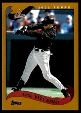 2002 Topps Jose Vizcaino Baseball Card Houston Astros #272