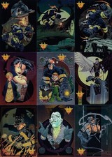 ASH 1997 DYNAMIC FORCES COMPLETE CHROMIUM INSERT CARD SET C1 - C9