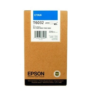 EPSON T6032 CYAN EPSON STYLUS 7800/9800 /9880 2025 - Photo 1/1