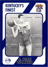 1989-90 Kentucky Collegiate Collection Multi-Sport Card #278 J. Rice Walker