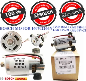 MOTEUR D'ORIGINE BOSCH GSR 180-LI GSB 180-LI GSR 18V-21 GSB 18V-21 160702266N⭐⭐ - Photo 1/13