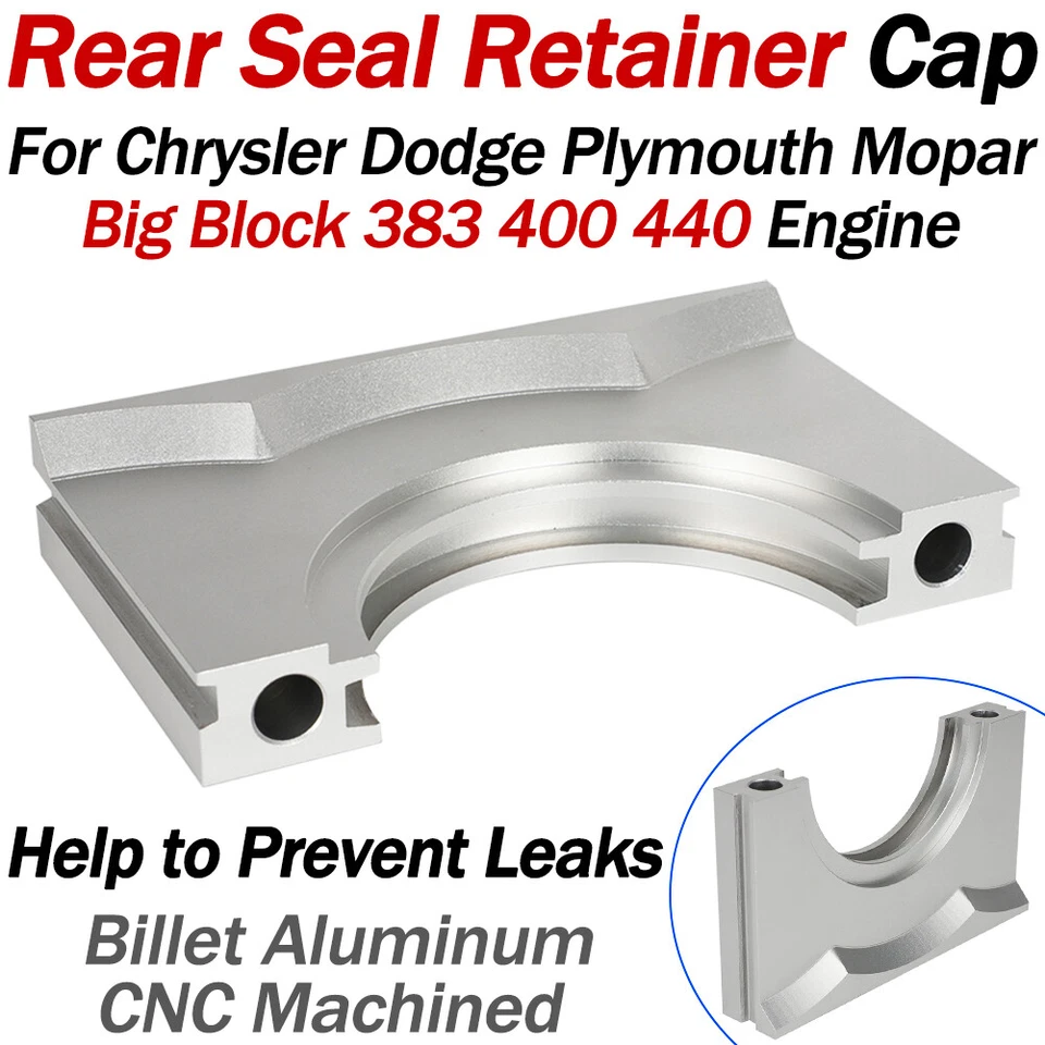 Rear Main Seal Retainer For Chrysler Dodge Plymouth Big Block 383 400 440 Engine - Image 1 of 4