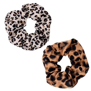 Satin Silk Scrunchies for Women Girls Leopard Big Scrunchies Hair Scrunchie H... - Picture 1 of 7
