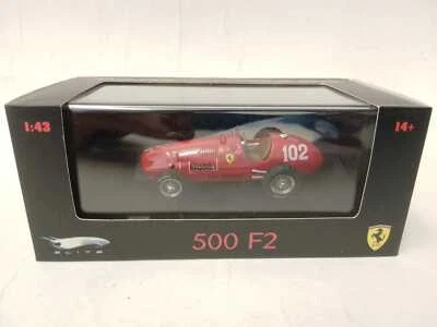 Hot Wheels Elite Ferrari 500 F2 #102 Ascari World Champion 1952 1/43 N5590 - Immagine 1 di 2
