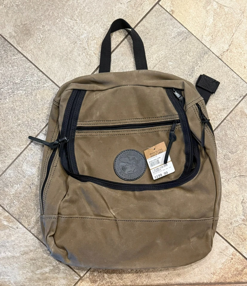 Duluth Pack Bolso Ciego Caqui B-503-WAX-KHK Mochila de Lona Encerada Foto 1 de 1