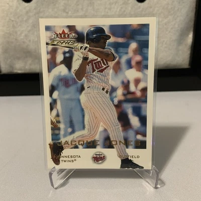 2001 Fleer Focus #95 Jacque Jones Minnesota Twins - Image 1 of 2
