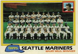 1981 Topps #672 Seattle Mariners Team, EX - Foto 1 di 2