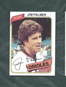 1980 Topps baseball card #590 Jim Palmer Baltimore Orioles NM - Picture 1 of 2