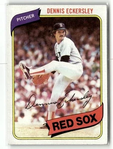 1980 Topps #320 Dennis Eckersley (PR-VG) - Foto 1 di 2