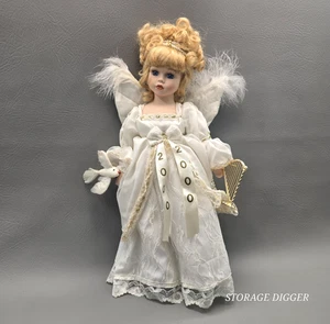 Vintage 2000 Heritage Signature Collection Grace Guardian Angel Porzellan Puppe - Bild 1 von 17