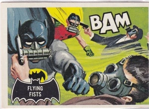 Flying Fists Black Bat Karte 44 1966 Topps - Bild 1 von 2