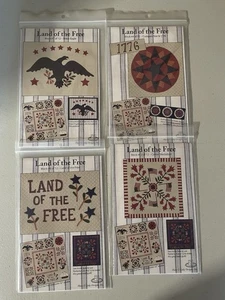 Land of the Free Quilt Patterns Brave Eagle, Compass Star, Land of the Free +1 - Picture 1 of 9