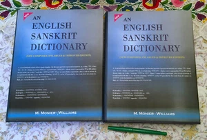 A Dictionary English And Sanskrit [Hardcover] By Monier Williams - Imagen 1 de 7
